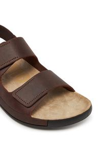 ecco - ECCO Sandały Cozmo 50094402667 Brązowy. Kolor: brązowy. Materiał: nubuk, skóra #6