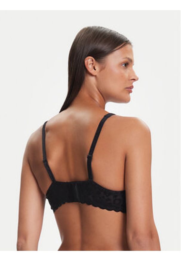 Chantelle Biustonosz z fiszbiną Pulp Girls C22XNC Czarny. Kolor: czarny. Materiał: syntetyk