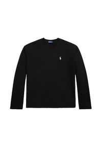 Polo Ralph Lauren Bluzka 211967105002 Czarny Straight Fit. Typ kołnierza: polo. Kolor: czarny. Materiał: bawełna #5