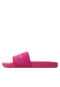 Calvin Klein Jeans Klapki Slide Monogram Co YW0YW00103 Różowy. Kolor: różowy #6