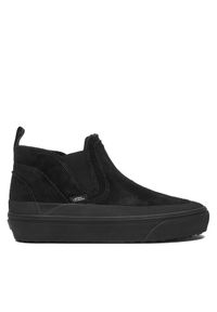 Vans Sneakersy MTE Mid-Slip Insulated VN000DANBLK1 Czarny. Kolor: czarny. Materiał: zamsz, skóra