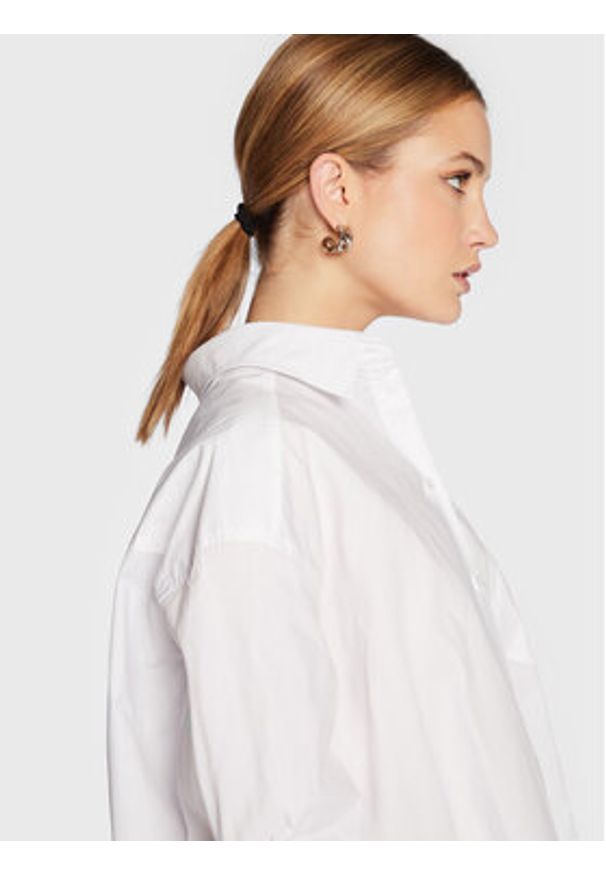 Remain Koszula Naja RM1540 Biały Oversize. Kolor: biały. Materiał: bawełna