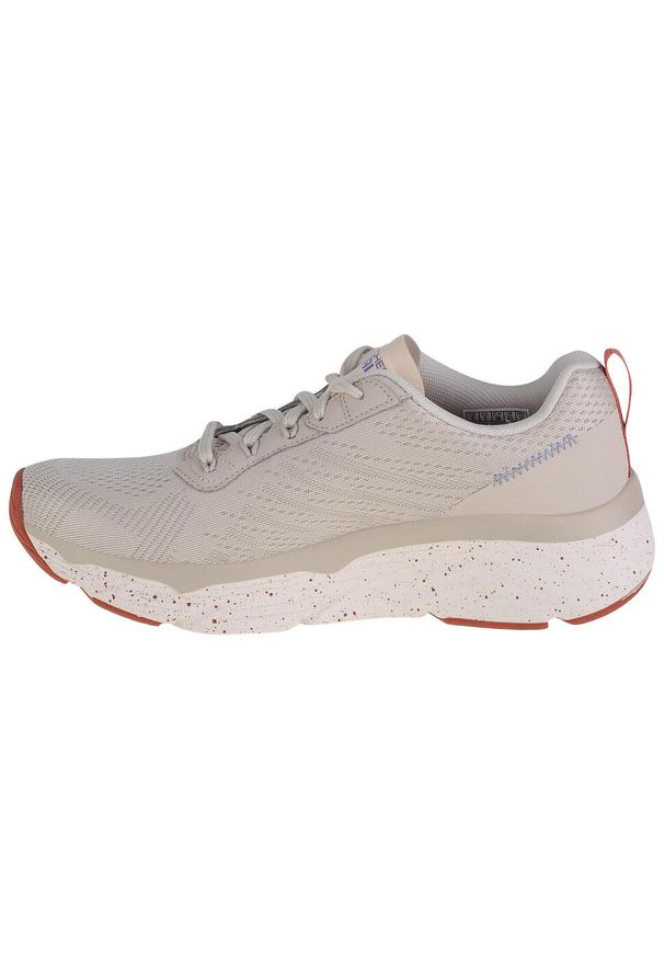 skechers - Buty do biegania damskie, Max Cushioning Elite. Kolor: beżowy