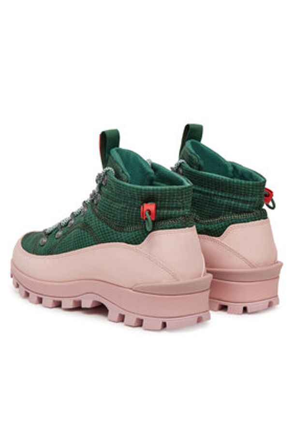 Hunter Trapery Womens Travel Explorer Boot WFS2336REN Zielony. Kolor: zielony. Materiał: materiał