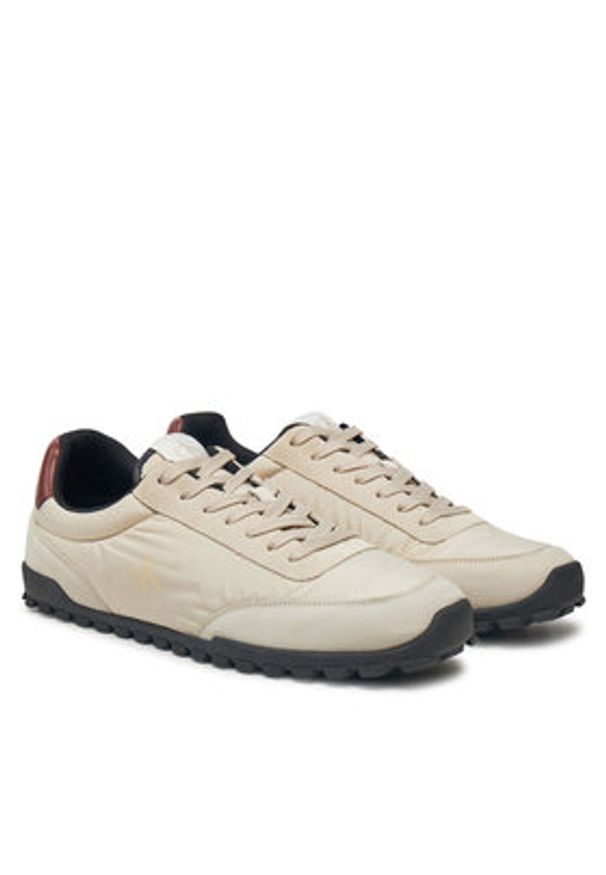 Calvin Klein Jeans Sneakersy YM0YM01263 Beżowy. Kolor: beżowy. Materiał: materiał