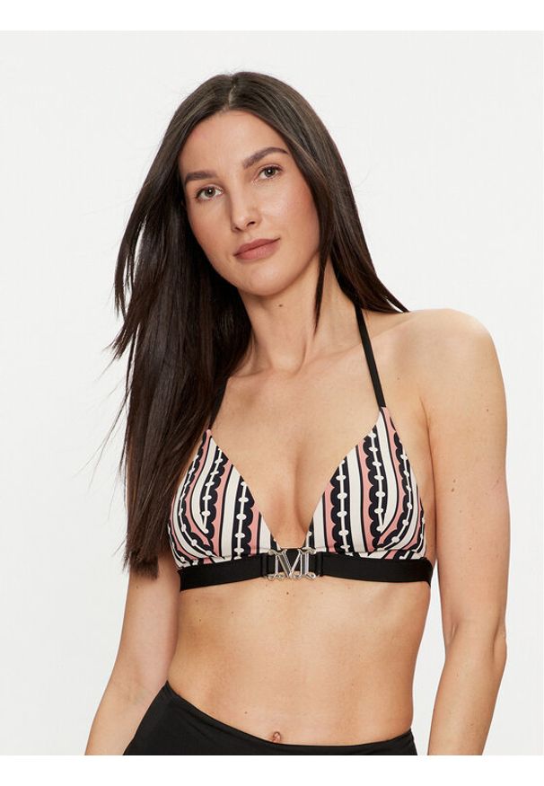 Max Mara Beachwear Góra od bikini Arlette 2416821249 Kolorowy. Materiał: syntetyk. Wzór: kolorowy