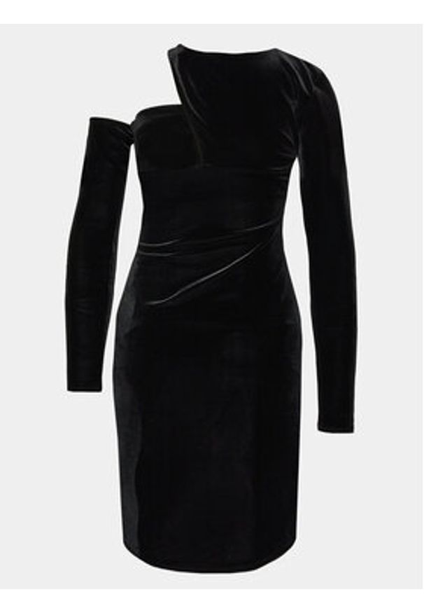 Undress Code Sukienka koktajlowa Parisienne 598 Czarny Slim Fit. Kolor: czarny. Materiał: syntetyk. Styl: wizytowy