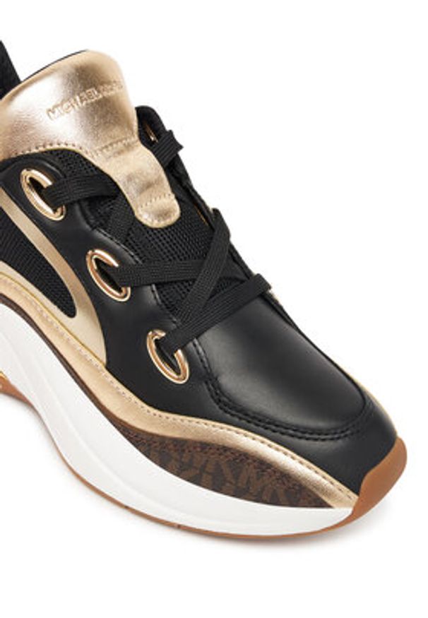 MICHAEL Michael Kors Sneakersy Toni 43T5TRFS2B Brązowy. Kolor: brązowy. Materiał: materiał