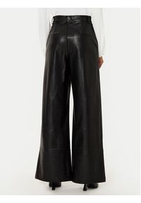 BARDOT Spodnie z imitacji skóry 58936PB Czarny Slim Fit. Kolor: czarny. Materiał: syntetyk #5