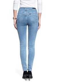 Lee - SPODNIE DAMSKIE LEE SCARLETT ULTRA HIGH BRIGHTON ROCK L30LMXBC 112106502. Styl: rockowy #7