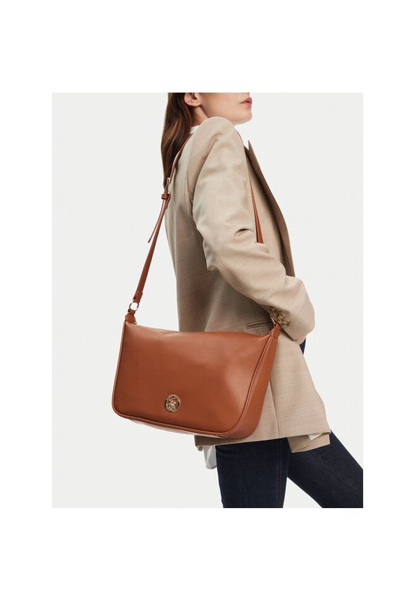 Torebka Beverly Hills Polo Club. Kolor: brązowy