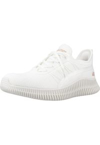 skechers - Tenisówki Skechers Model Bobs Geo-new Aesthetics Slip-ins Kolor Biały. Kolor: biały. Model: Skechers Sport. Sport: turystyka piesza #1
