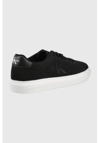 Calvin Klein Jeans tenisówki YM0YM00327.BDS męskie kolor czarny. Nosek buta: okrągły. Zapięcie: sznurówki. Kolor: czarny. Materiał: guma #2