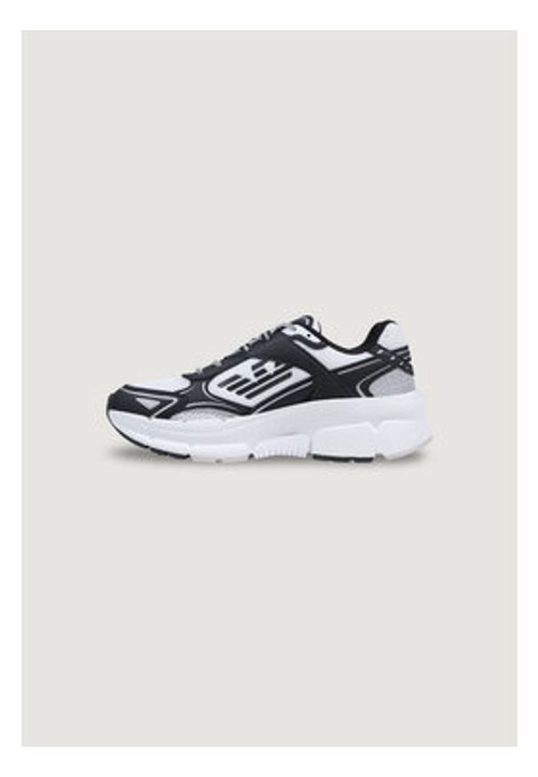 EA7 Emporio Armani Sneakersy 7X000663 AF23619 MC001 Czarny. Kolor: czarny. Materiał: materiał