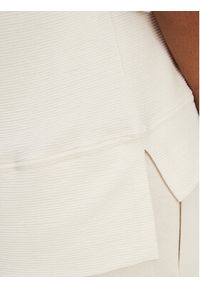 BOSS Bluzka Ottoman 50540029 Écru Relaxed Fit