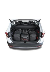 KJUST - Torby Do Bagażnika Skoda Karoq 2017+ 4Szt Kjust. Kolor: czarny #1