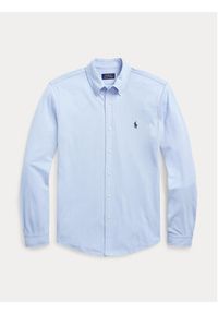 Polo Ralph Lauren Koszula 710654408117 Niebieski Regular Fit. Typ kołnierza: polo. Kolor: niebieski. Materiał: bawełna #6