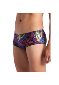 Arena - Szorty kąpielowe Energy Swim Low Waist. Kolor: czarny, wielokolorowy