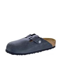 Kapcie Birkenstock Boston Dorosłych. Kolor: czarny. Materiał: materiał