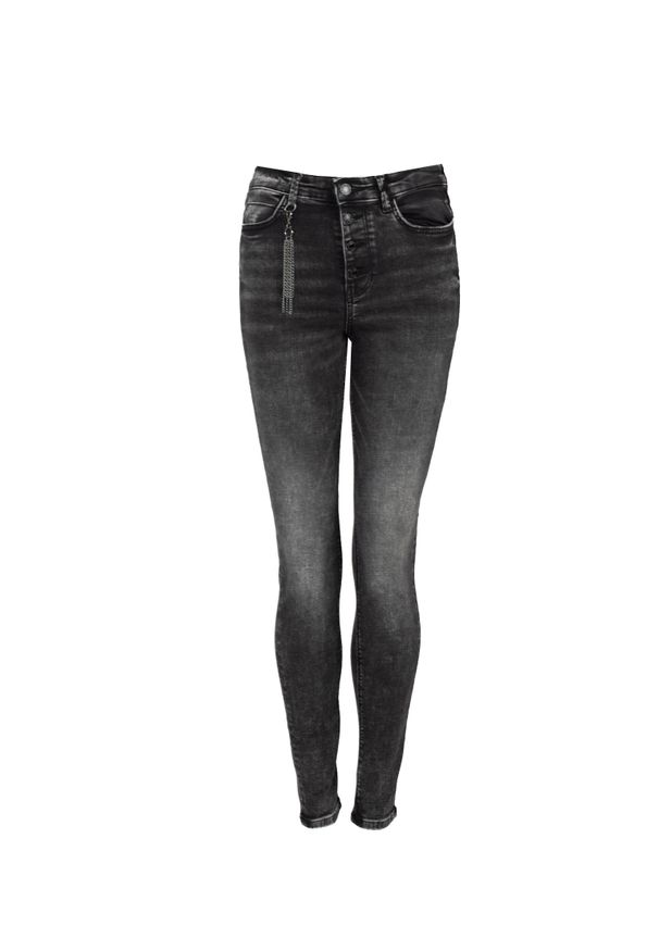 Guess Spodnie Jeansowe | W2RA28D4KC1 | Kobieta | Czarny. Kolor: czarny. Materiał: bawełna, poliester, elastan. Styl: elegancki