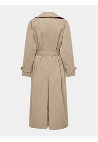 only - ONLY Trencz April 15308860 Beżowy Regular Fit. Kolor: beżowy. Materiał: syntetyk #3