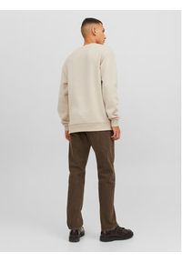 Jack & Jones Bluza Bradley 12249341 Beżowy Relaxed Fit. Kolor: beżowy. Materiał: syntetyk, bawełna #2