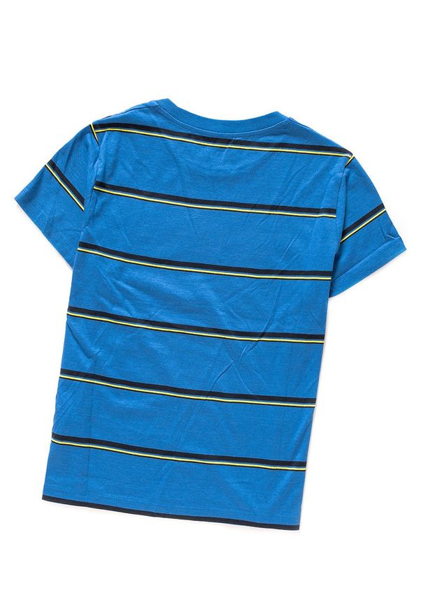 Lee - LEE T SHIRT DAMSKI STRIPE TEE CITY BLUE L42JJC32 112109373