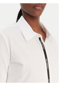 Karl Lagerfeld - KARL LAGERFELD Koszula B1W17078 Biały Regular Fit. Typ kołnierza: dekolt w karo. Kolor: biały. Materiał: bawełna #5