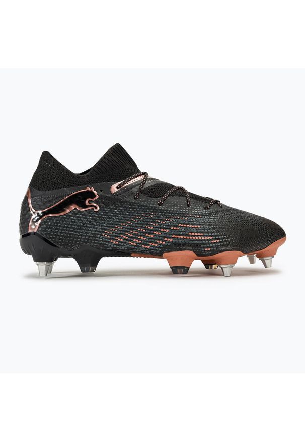 Puma - Buty piłkarskie PUMA Future 7 Ultimate MxSG pumacopper. Kolor: czarny. Sport: piłka nożna