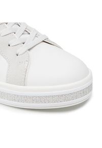 Geox Sneakersy D Leelu' B D16FFB 08522 C1352 Biały. Kolor: biały. Materiał: zamsz, skóra #2