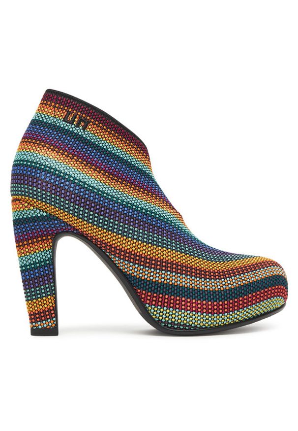 United Nude Botki Fold Hi II 1087092105 Kolorowy. Materiał: materiał. Wzór: kolorowy