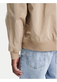 TOMMY HILFIGER - Tommy Hilfiger Kurtka bomber Harrington MW0MW39637 Beżowy Regular Fit. Kolor: beżowy. Materiał: syntetyk #3