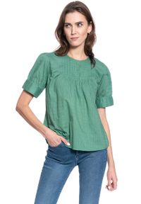 Mustang - DAMSKA BLUZKA MUSTANG ELSA CROCHET BLOUSE 1009478 6318