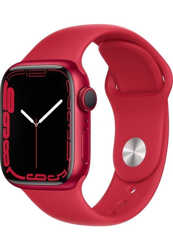 APPLE - Smartwatch Apple Watch 7 GPS 41mm Czerwony (S7809268). Rodzaj zegarka: smartwatch. Kolor: czerwony