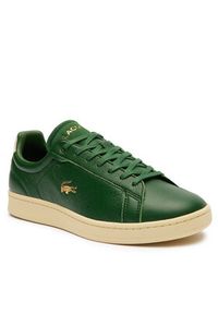 Lacoste Sneakersy Carnaby Pro Leather 747SMA0042 Zielony. Kolor: zielony #4