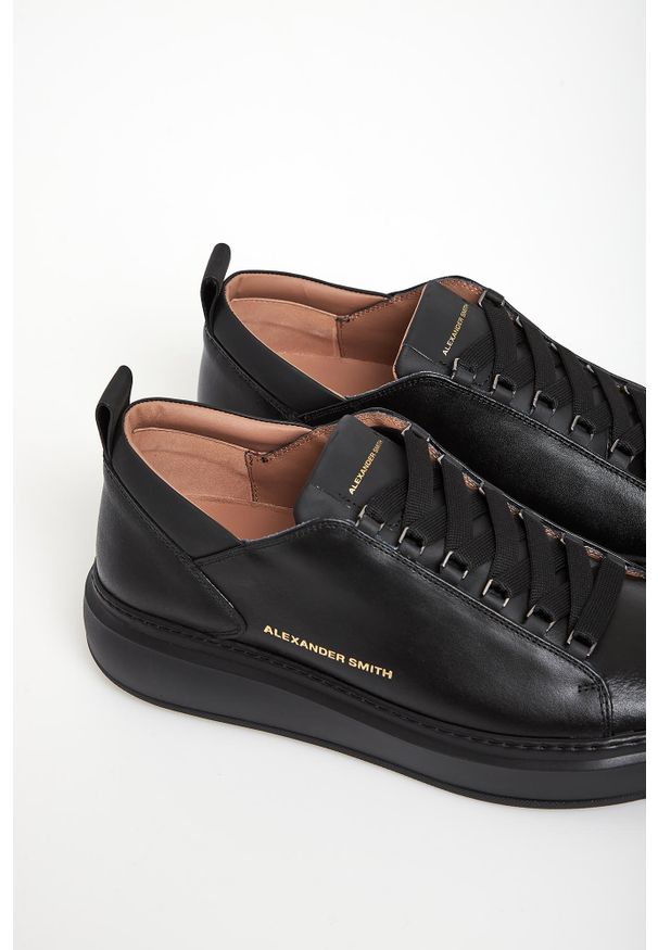 Alexander Smith - Sneakersy męskie skórzane Wembley ALEXANDER SMITH. Materiał: skóra