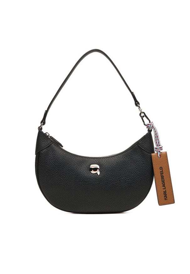 Karl Lagerfeld - KARL LAGERFELD Torebka A4W30007 Czarny. Kolor: czarny. Materiał: skórzane