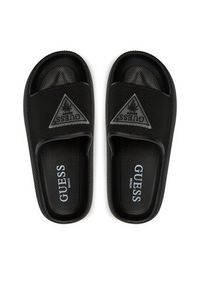 Guess Klapki E4GZ27 WG5X0 Czarny. Kolor: czarny