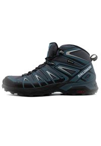 salomon - Buty trekkingowe męskie Salomon X Ultra Pioneer Mid Gtx. Wysokość cholewki: za kostkę. Zapięcie: sznurówki. Kolor: wielokolorowy. Materiał: materiał. Szerokość cholewki: normalna