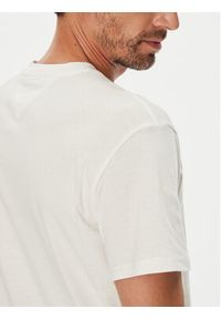 Tommy Jeans T-Shirt Linear Chest DM0DM21780 Écru Slim Fit. Materiał: bawełna #4
