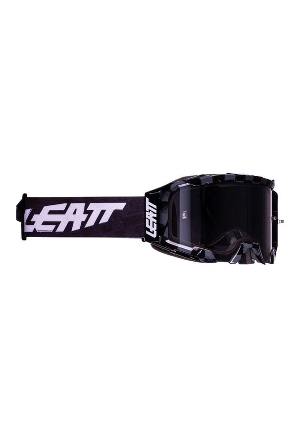 LEATT - Gogle rowerowe MTB Enduro dla dorosłych Leatt Velocity 5.5 Iriz V22. Kolor: czarny