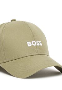 BOSS Czapka z daszkiem 50495121 Zielony. Kolor: zielony. Materiał: materiał, bawełna #3