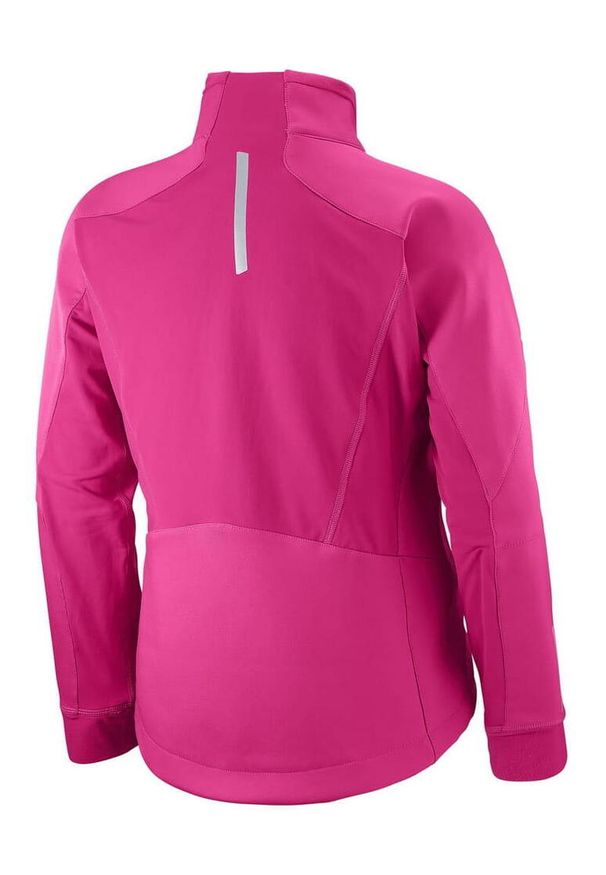 salomon - Kurtka softshell damska Salomon Momemtum techniczna. Kolor: różowy. Materiał: softshell. Sport: turystyka piesza