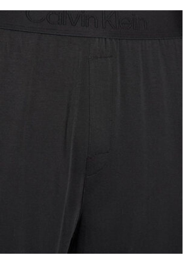 Calvin Klein Underwear Szorty piżamowe LV00NM2824 Czarny Regular Fit. Kolor: czarny