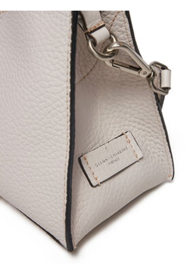 Gianni Chiarini Torebka Aurora BS 10565 RNGDBL-NAETN Biały. Kolor: biały. Materiał: skórzane