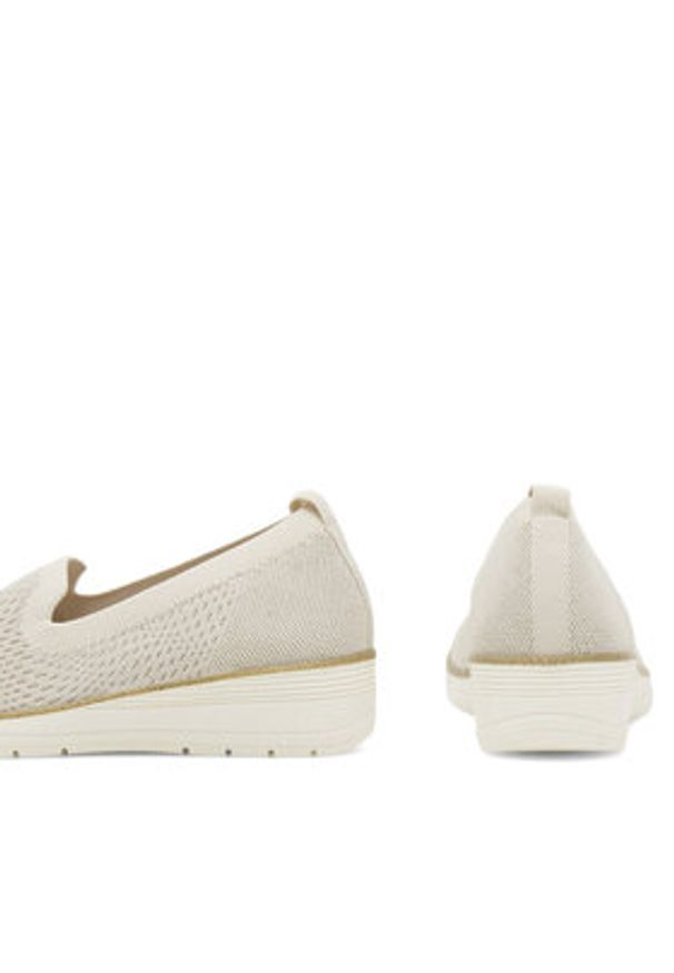 Clara Barson Półbuty WS6281-01 Beżowy. Kolor: beżowy. Materiał: materiał