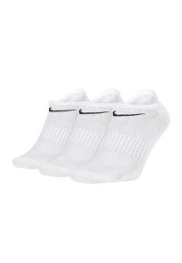 Nike - Lekkie Skarpetki Unisex Dla Dorosłych (zestaw 3 Sztuk). Kolor: biały