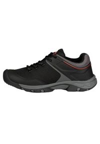 TRESPASS - Wodoodporne Buty Sportowe Dla Dzieci Bevin. Kolor: czarny, czerwony, wielokolorowy. Sport: turystyka piesza