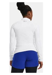 Koszulka termiczna damska Under Armour ColdGear Authentics golf. Typ kołnierza: golf. Kolor: biały, wielokolorowy. Długość rękawa: długi rękaw