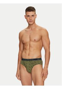 Emporio Armani Underwear Komplet 3 par slipów 112132 4F717 75436 Kolorowy. Materiał: bawełna. Wzór: kolorowy #14